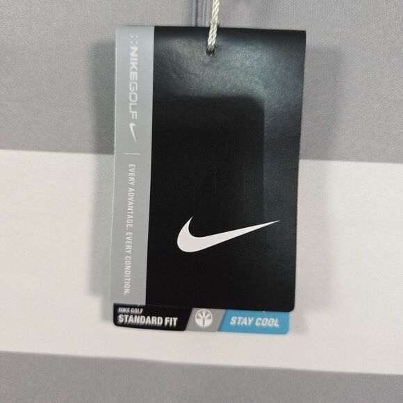 Nike Dri-Fit Polo Shirt Los Angeles Rams Men's Standard fit Size L Striped NWT - Picture 9 of 10